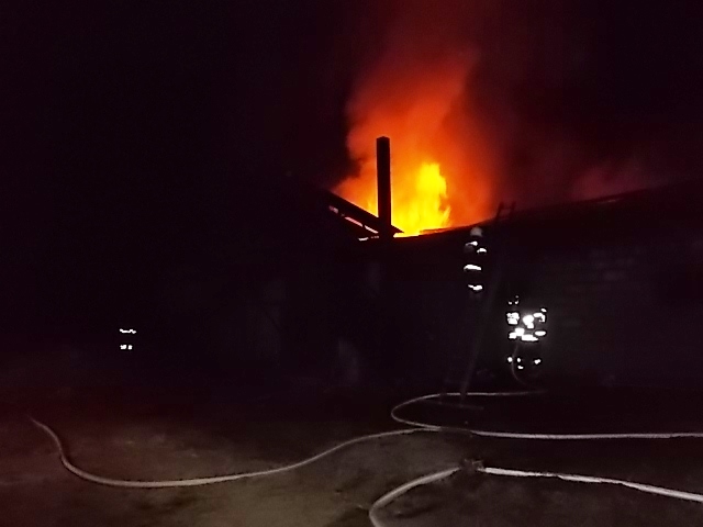 mt_gallery: Pożar stolarni w miejscowości Lipsko-Polesie.