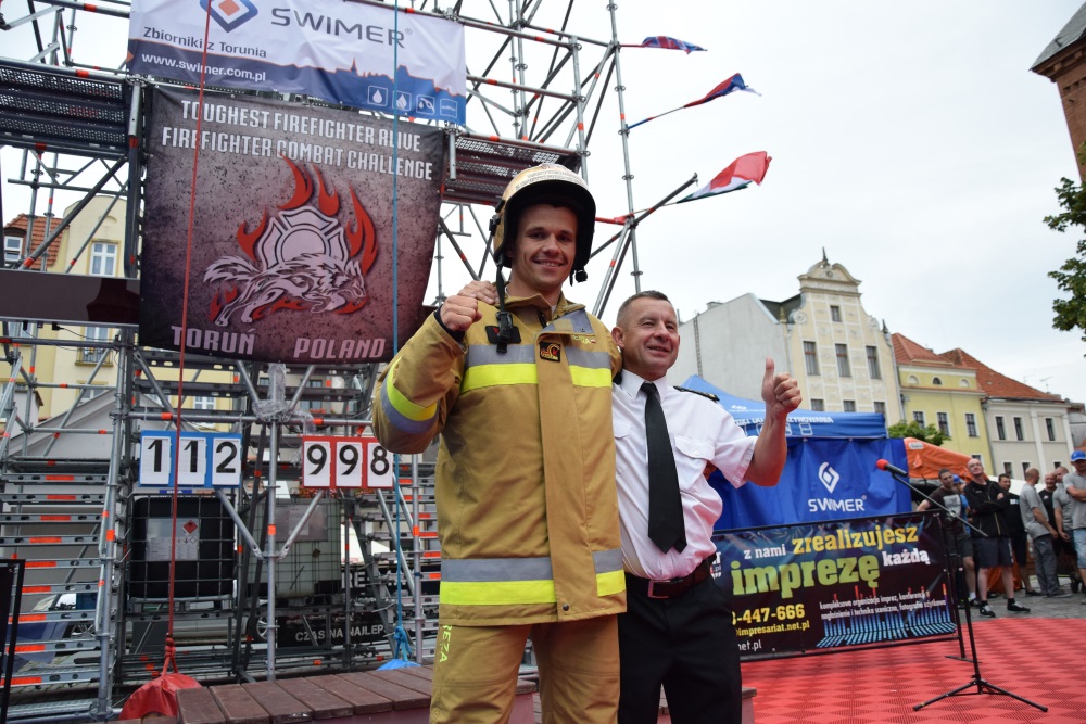 mt_gallery: Zawody strażackie Firefighter Combat Challenge i Thougest Firefighter Alive w Toruniu.