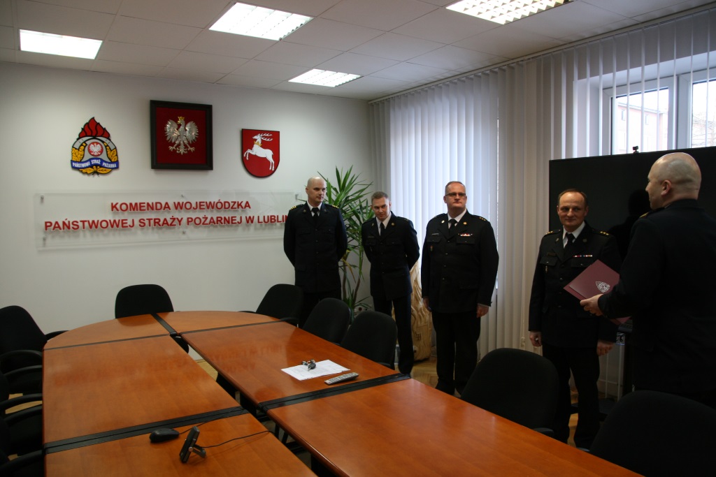 mt_gallery: Nagrody Lubelskiego Komendanta Wojewódzkiego PSP dla dwóch funkcjonariuszy.
