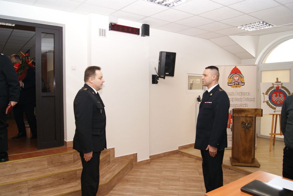 mt_gallery: Odprawa roczna w Komendzie Powiatowej PSP w Krasnymstawie.