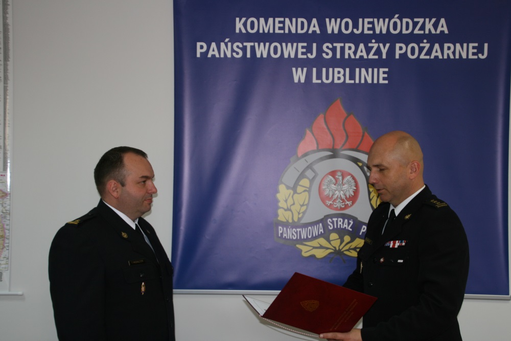 mt_gallery: Wręczenie aktów powołanie na stanowisko Komendanta Powiatowego PSP w Łęcznej i Kraśniku.